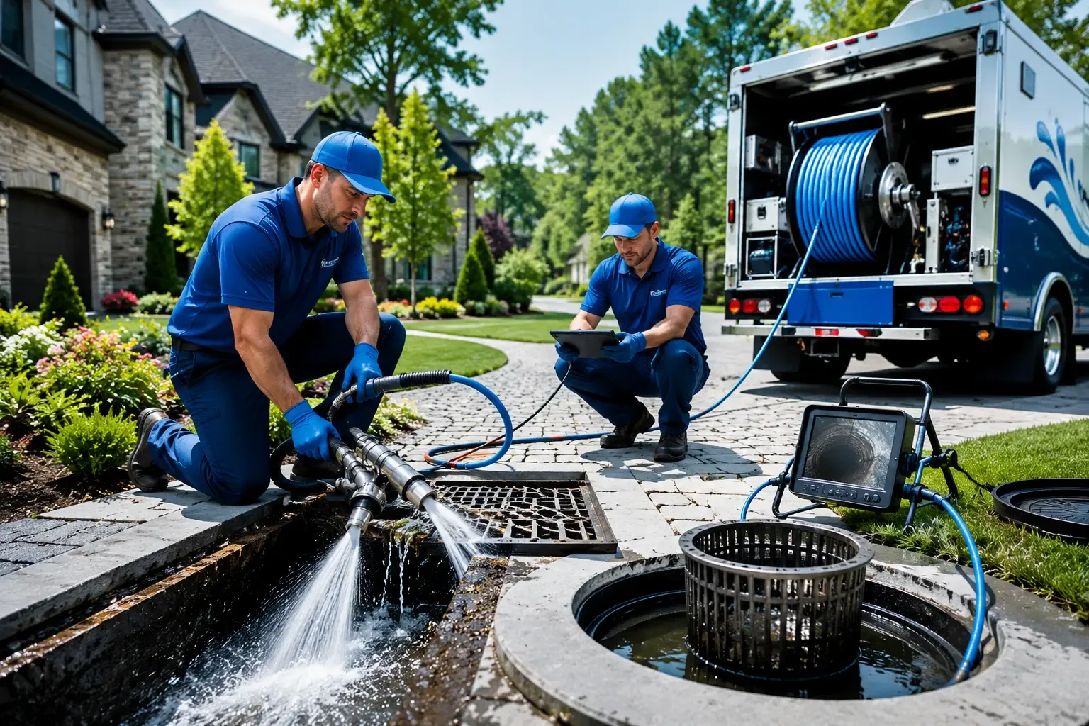 Local outdoor drain cleaning professionals in Goodfield, IL