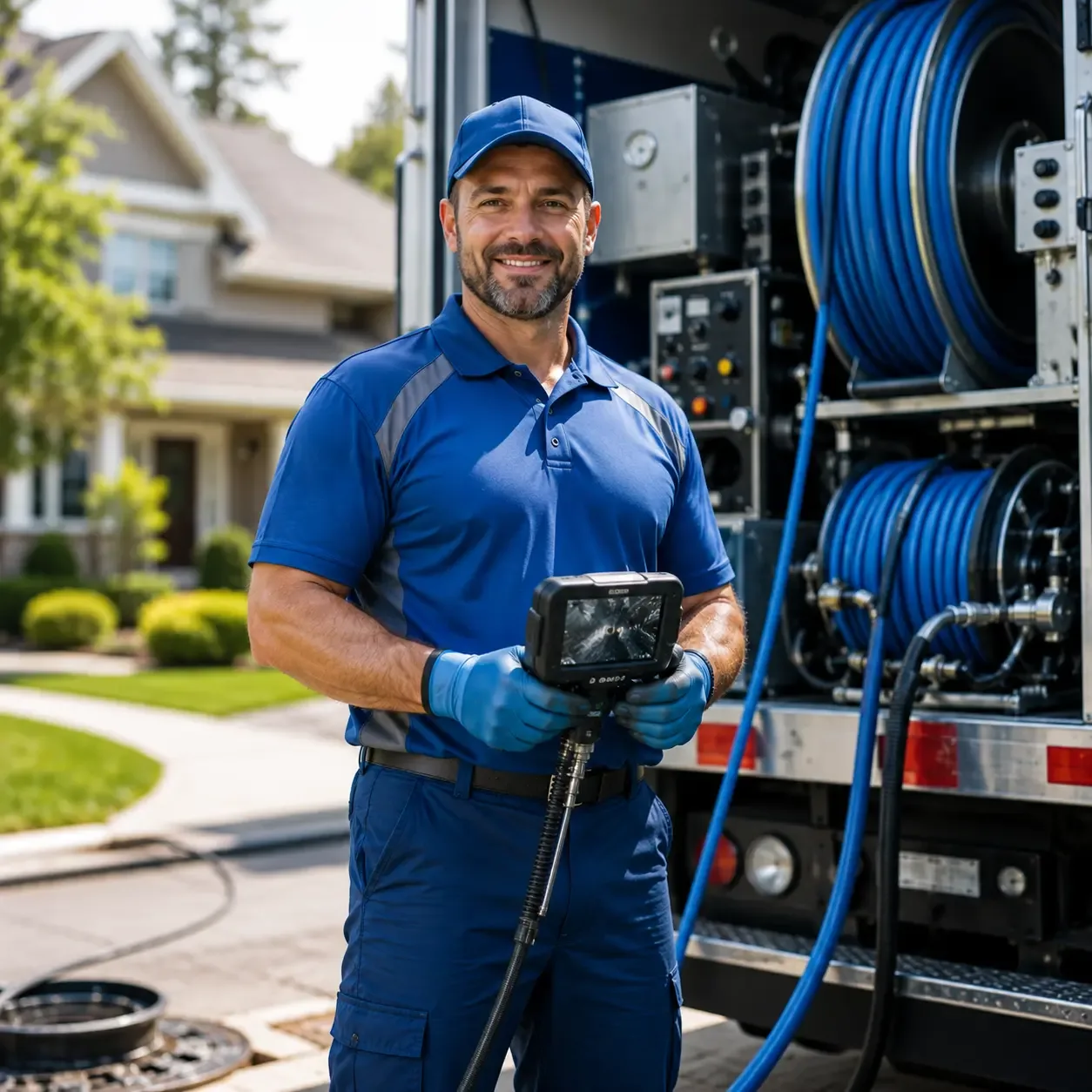 Local outdoor drain cleaning specialists in Goodfield, IL